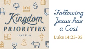 Following Jesus Has a Cost