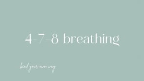 4-7-8 Breathing