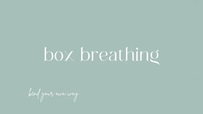 Box Breathing