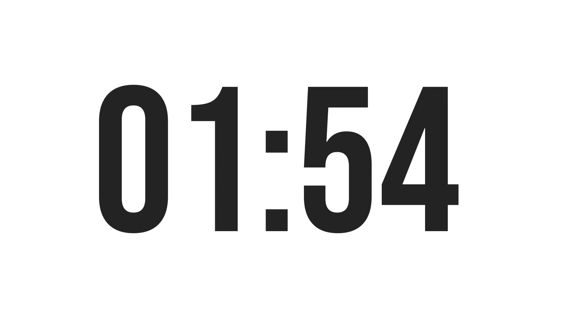 2 minute timer countdown timer
