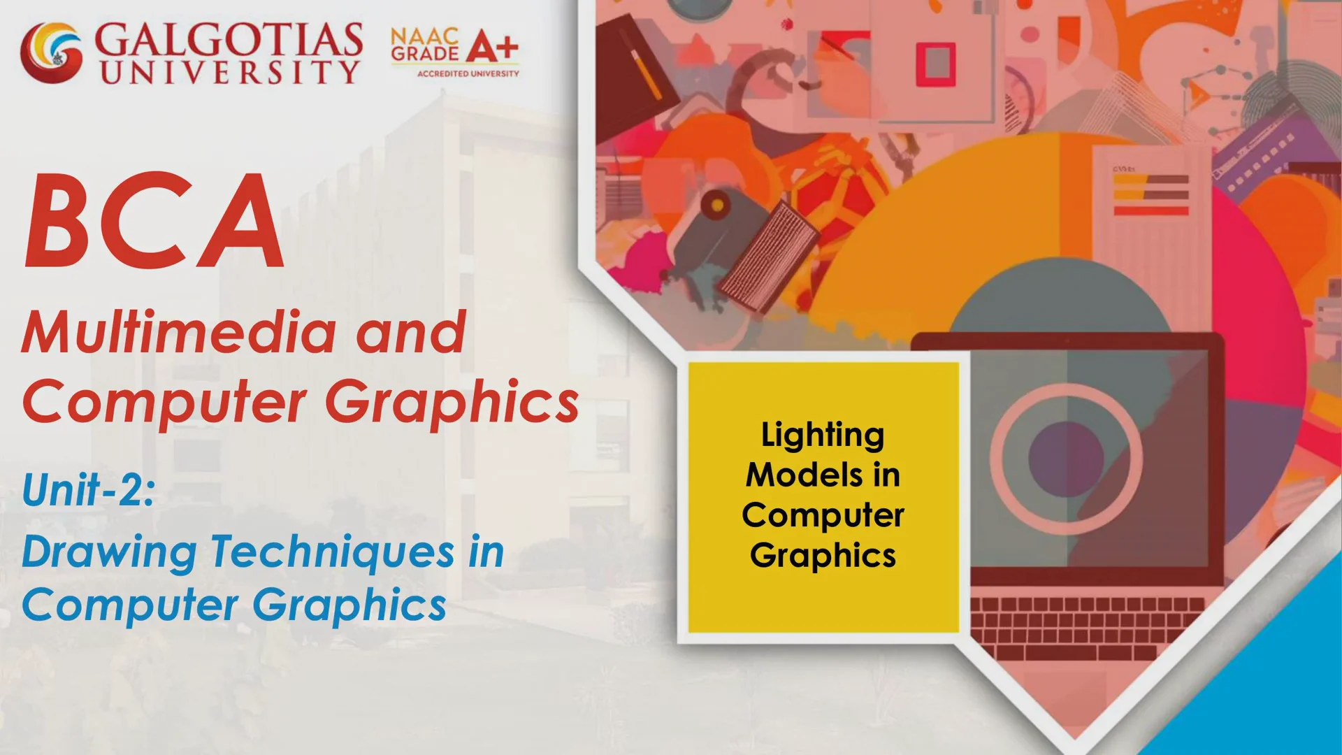 BCA_2nd_Multimedia and Computer Graphics_U2_32 Lighting Models in ...