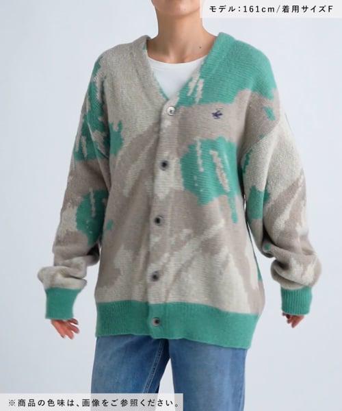 Beverly Hills Polo Club】モヘアタッチカーディガン | [公式