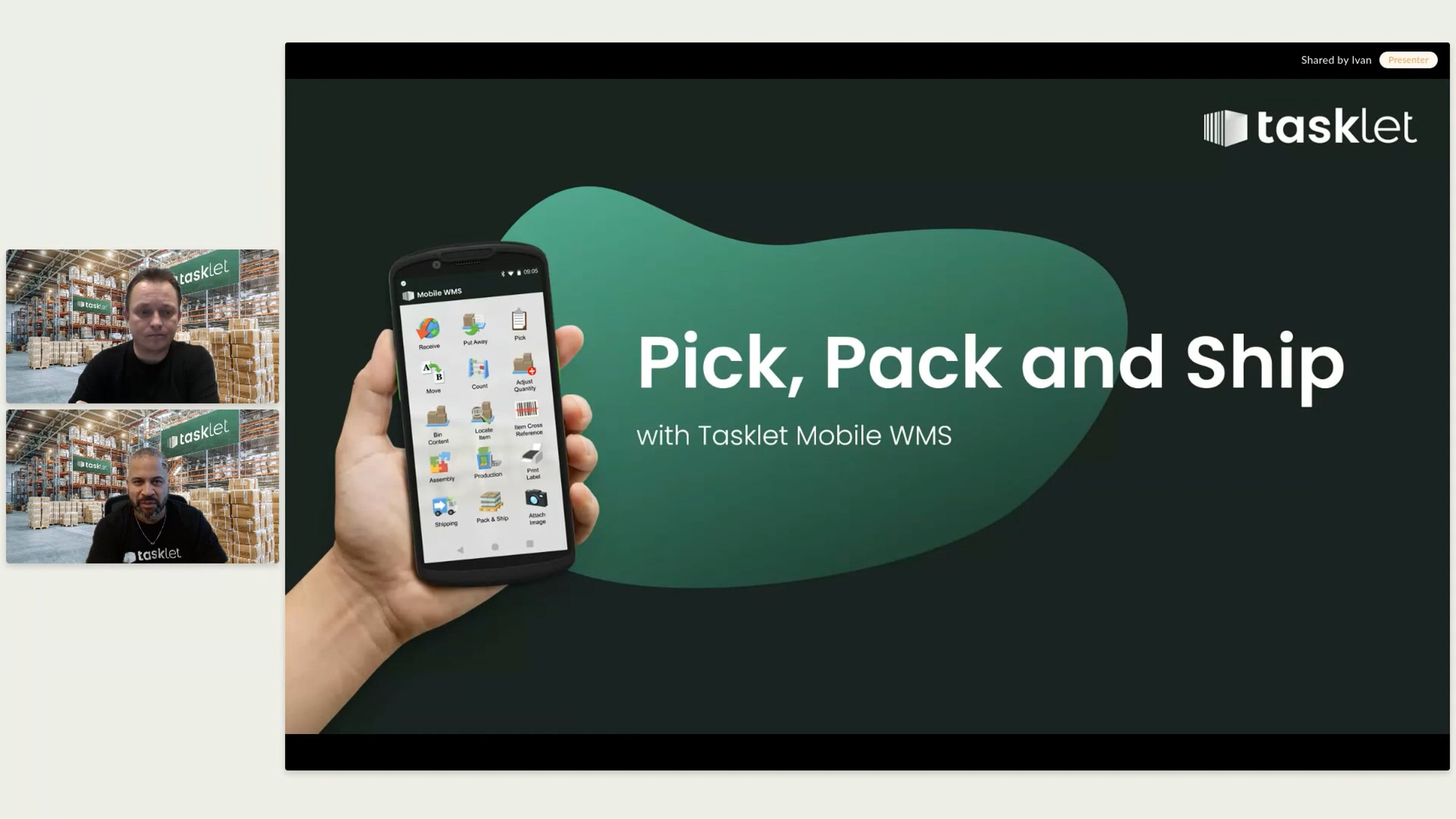 Pick, Pack and Ship with Tasklet Mobile WMS for BC/NAV