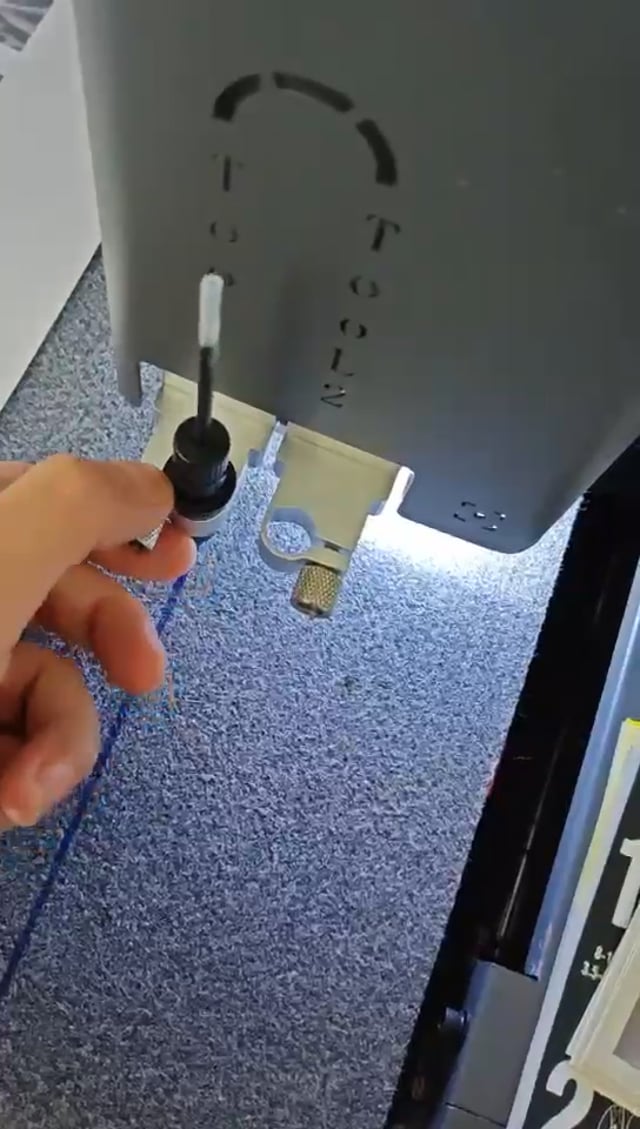 Calibrate Camera To Tool 1 Distance on FlatCut Blade Cutting Machine