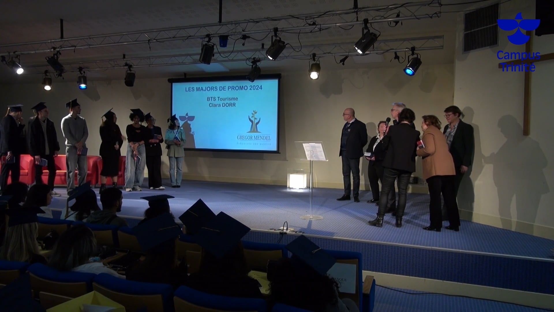 Remise des diplômes CAMPUS TRINITÉ 2024