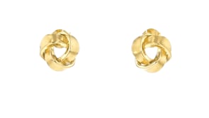 18kt Gold Vermeil Love Knot Earrings