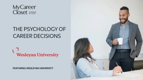 MCC Webinar: The Psychology of Career Decisions
