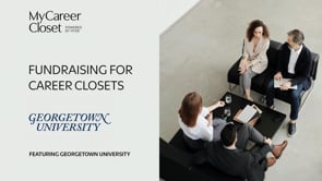 Webinar Raising Sponsorship Funds for your Career Closet