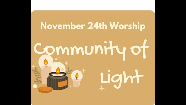 November 24th sermon