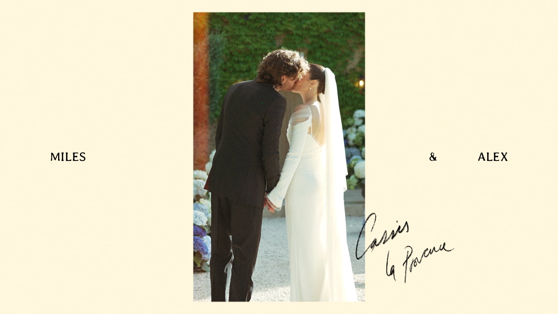 Alex & Miles | Destination Wedding in Provence
