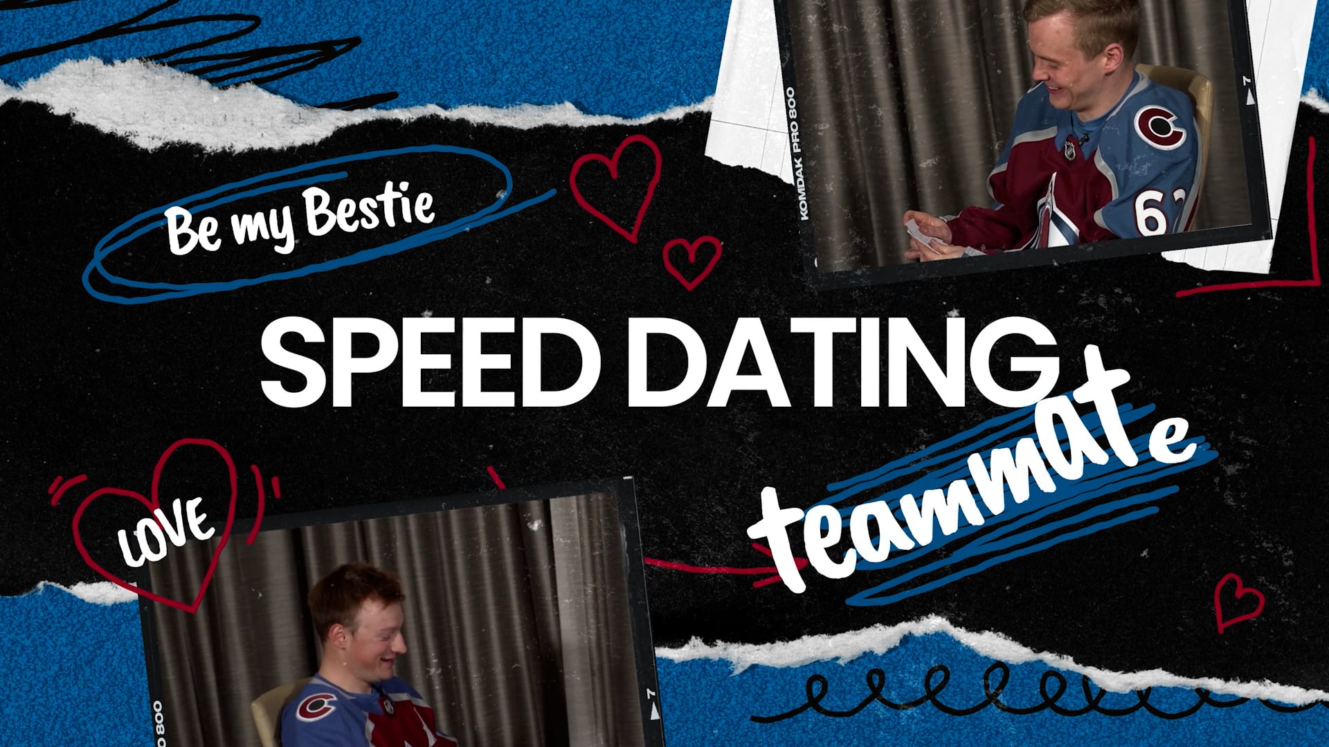 Colorado Avalanche | Teammate Dating Game | Makar and Lehkonen | 11.14.24