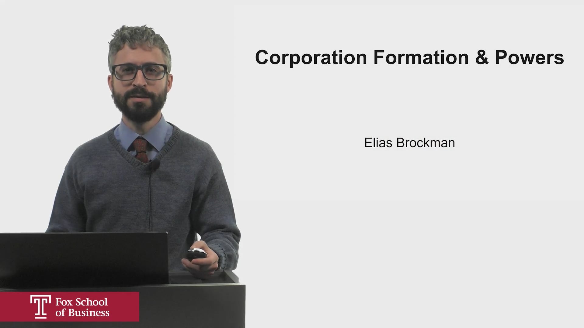 Login to view Corporation Formation and Powers