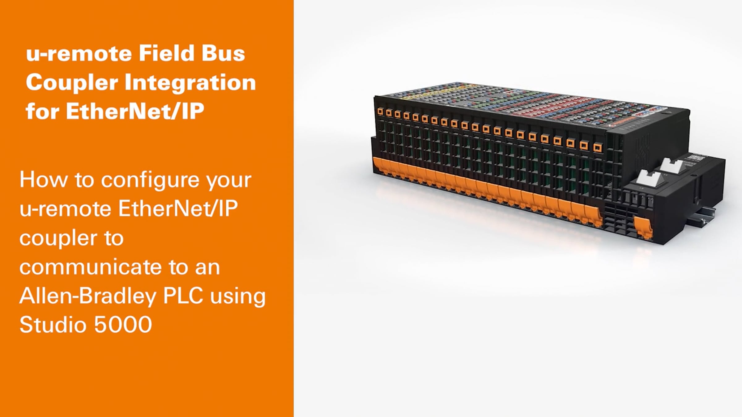 u-remote Field Bus Coupler Integration for EtherNet/IP | Videos ...