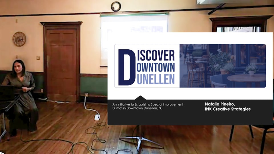 Rewatch our Discover Downtown Dunellen Stakeholder Meeting  