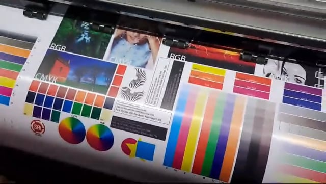 Large Format Printers  full colour print