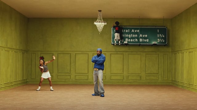 A thumbnail for the film 'Kendrick Lamar - Squabble Up' by  Marcell Rév  HCA ASC
