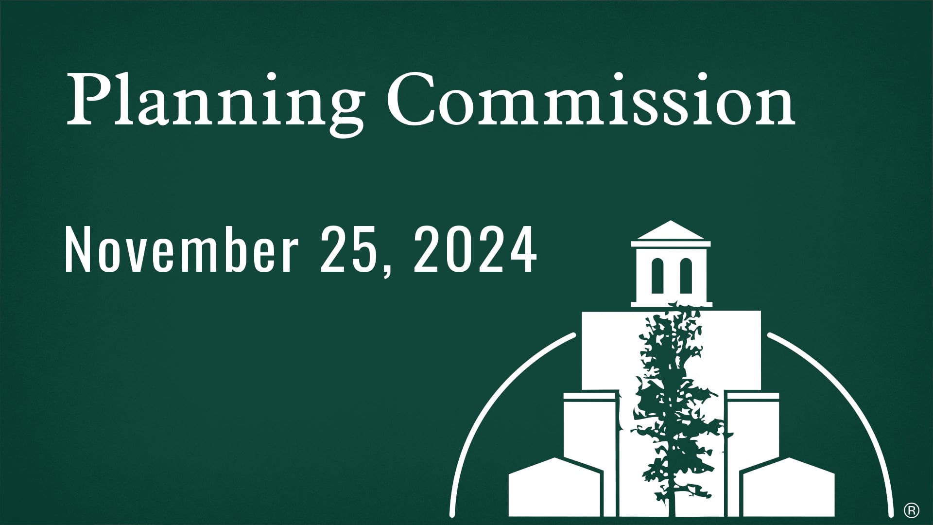 Planning Commission November 25