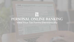 Personal Online Banking Electronic Tax Form