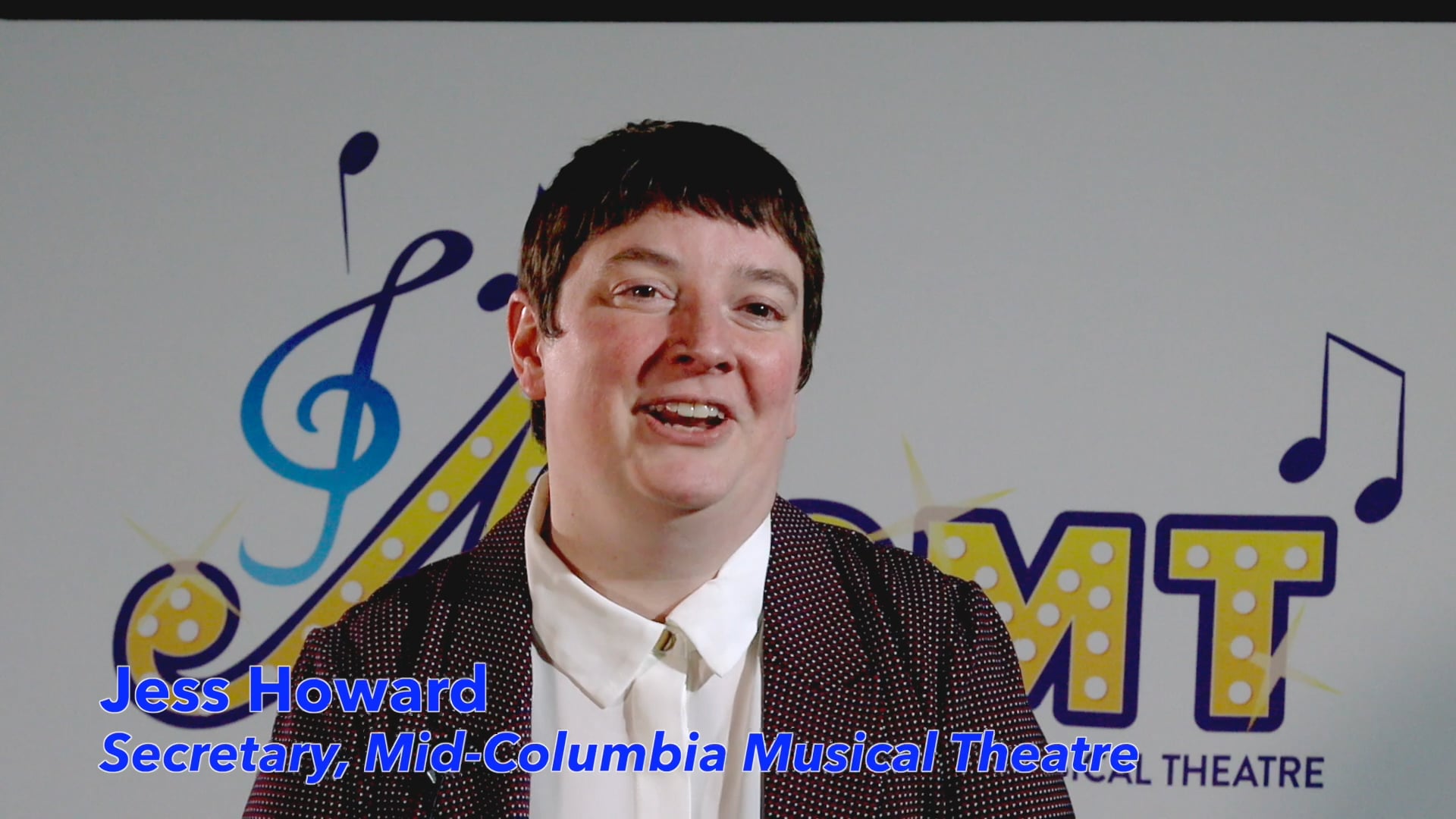 Jess Howard - President for the Mid-Columbia Musical Theatre