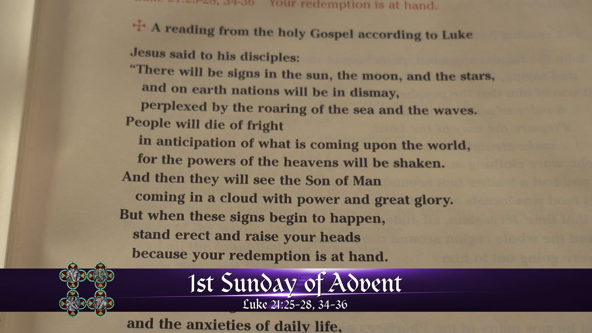 The Word - 1st Sunday of Advent