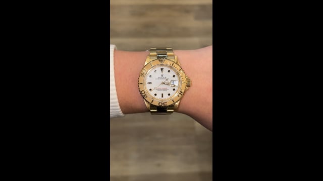 Rolex Yachtmaster 40mm 16628 in 18k Yellow Gold – Filigree Jewelers
