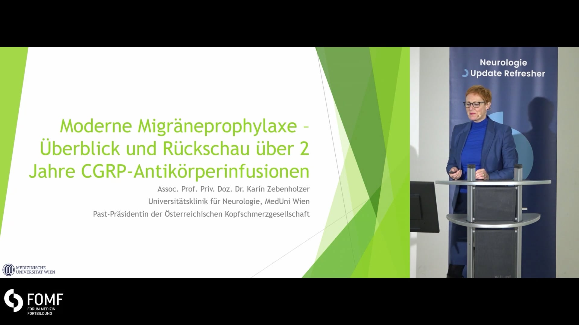 „Moderne Migräneprophylaxe – Überblick und Rückschau auf 2 Jahre Antikörper-Infusion“