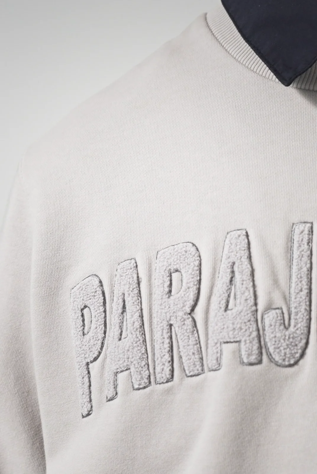 スウェット・トレーナー PARAJUMPERS LOGO JOSIAH SWEATSHIRT JOSIAH - CREWNECK SWEAT GHIACCIO | Parajumpers®