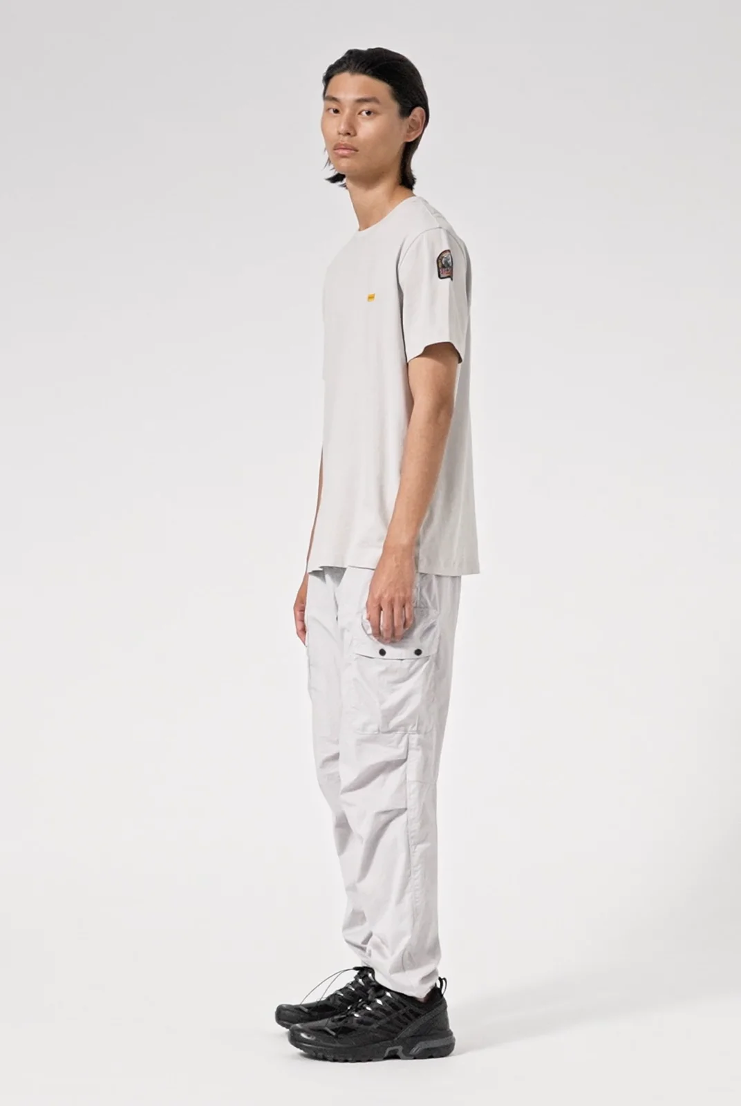 PARAJUMPERS｜ (ICONIC TEE (25SS-PMTSIT03-541)) ICONIC - T-SHIRT SMOKE BLUE | Parajumpers®