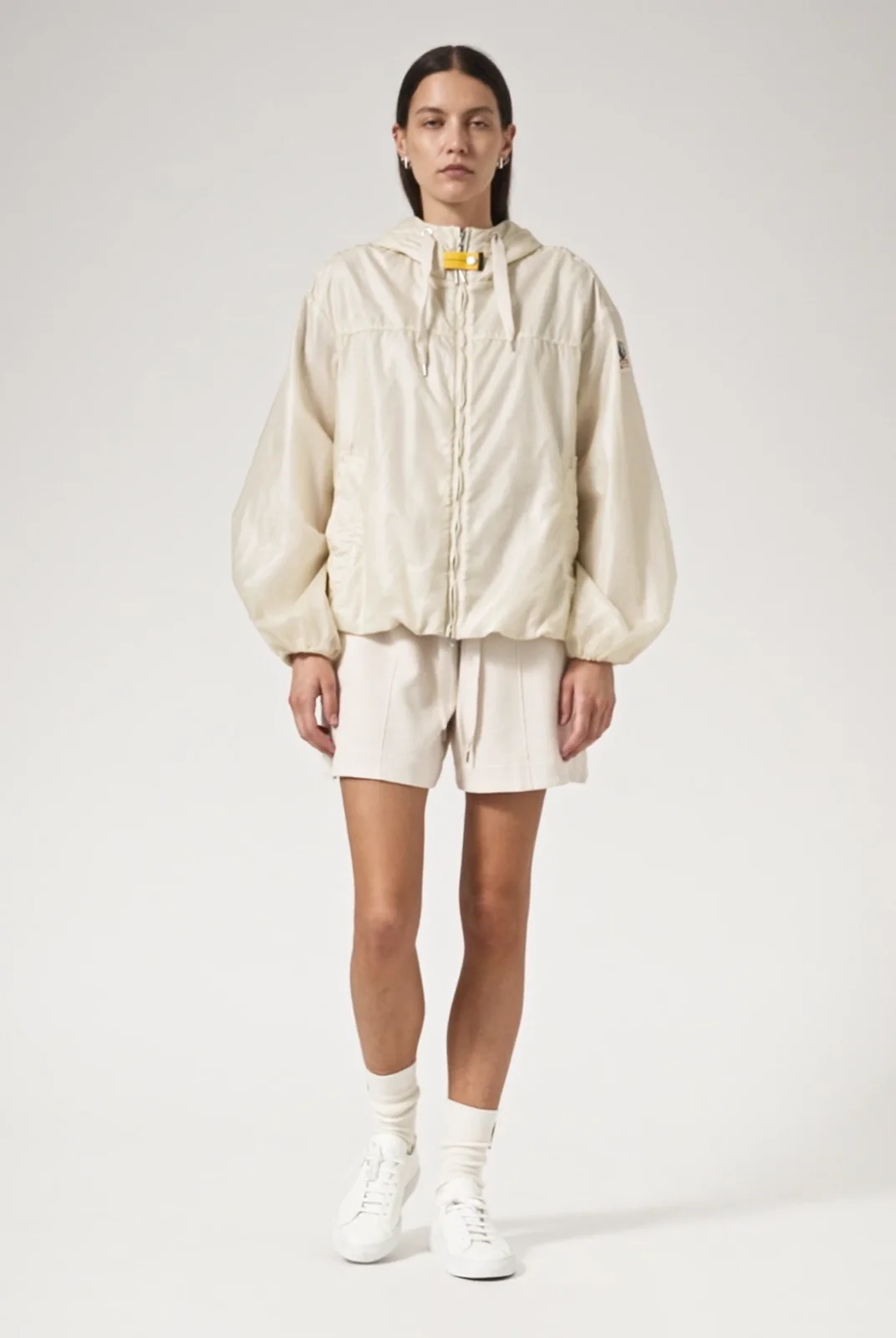 PARAJUMPERS｜JACKETS (CARMEN (25SS-PWJKMJ31-775)) CARMEN - HOODED JACKET MOONBEAM | Parajumpers®
