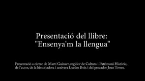 Conferència: Ensenya'm la llengua