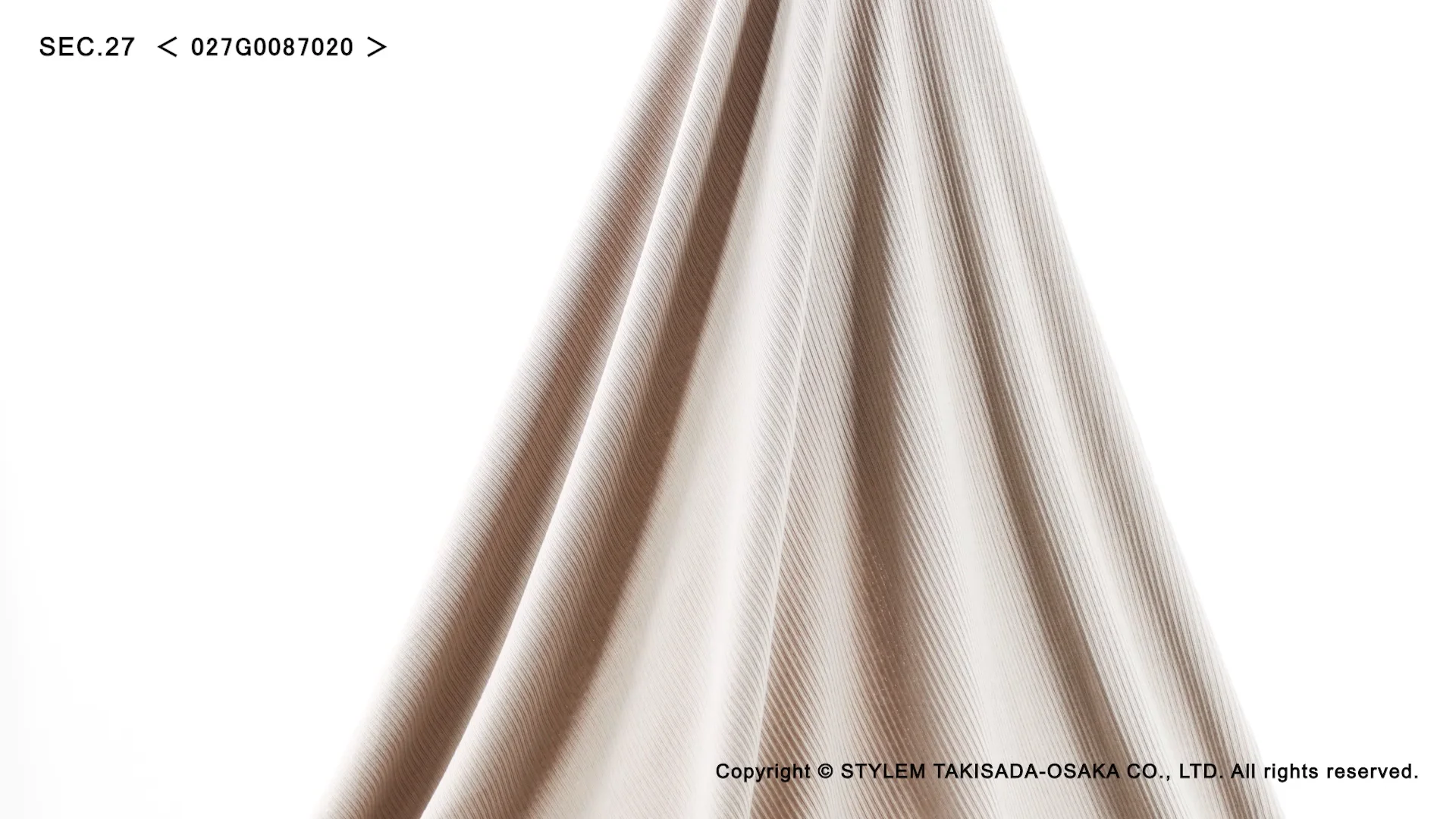 60/2強撚ランダムベアテレコ[027G0087020] | STYLEM FABRIC STORE