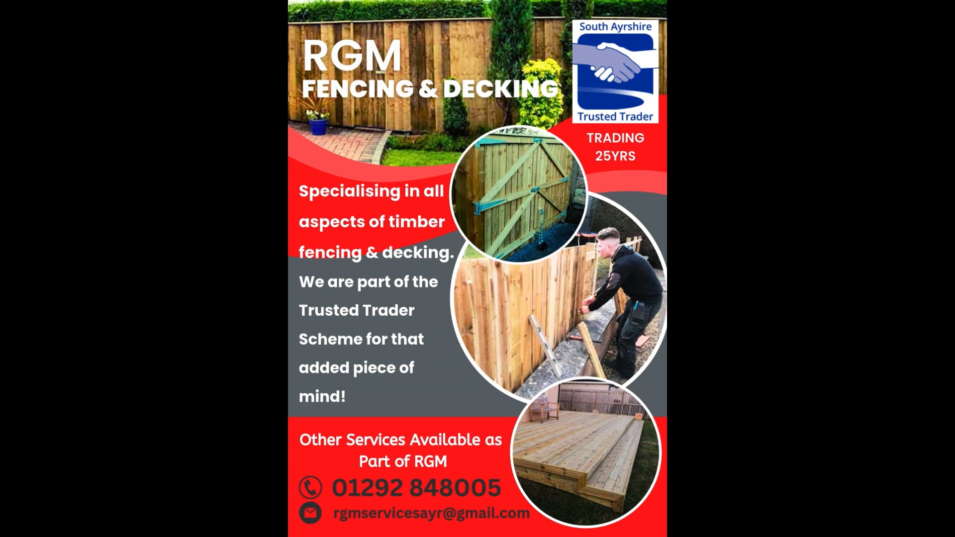RGM Fencing, Decking & Groundcare