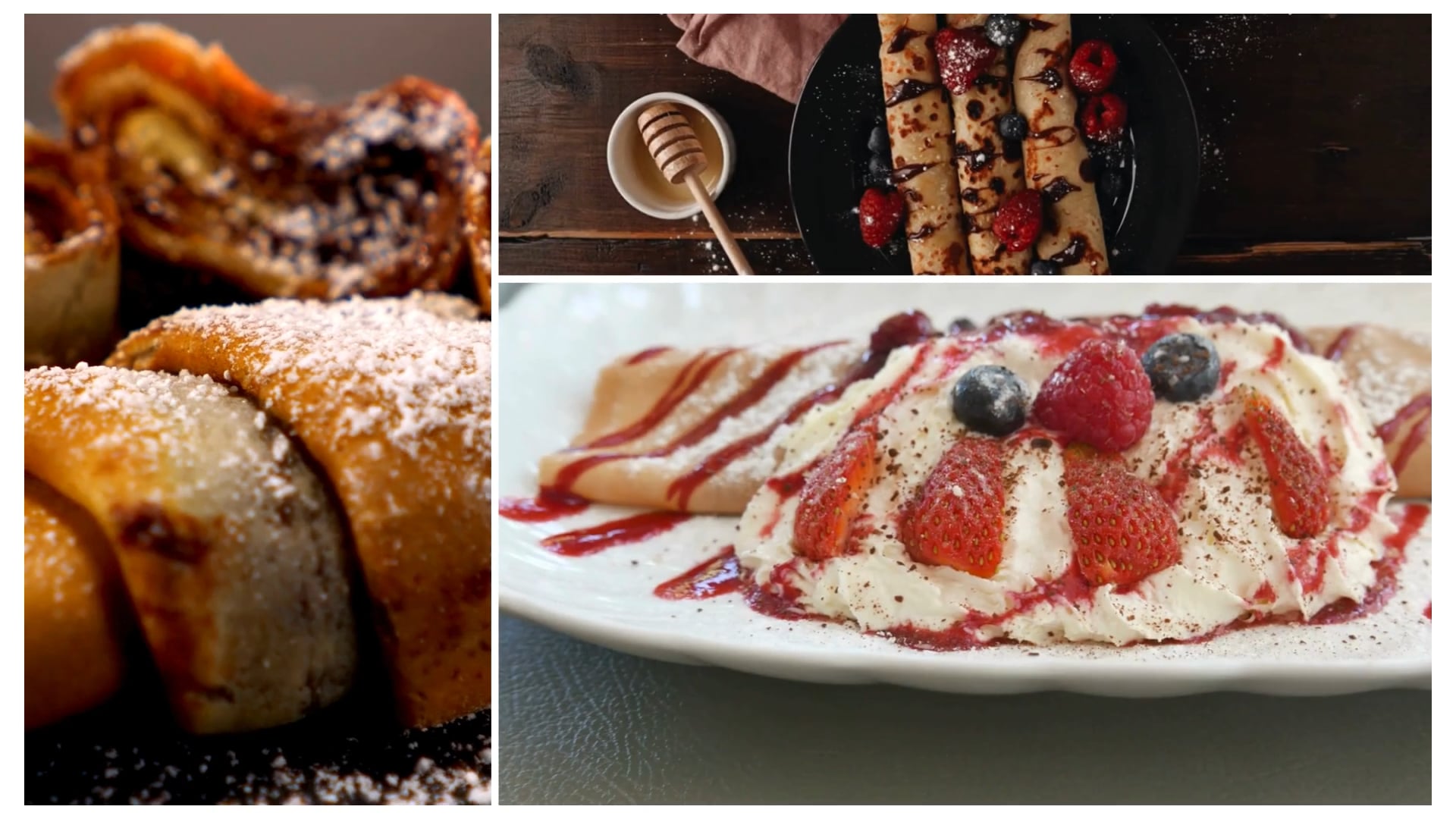 Απολαυστικές Κρέπες στο Καφέ στην Πλατεία / Delicious Crepes at the Square Cafe. 🥞✨