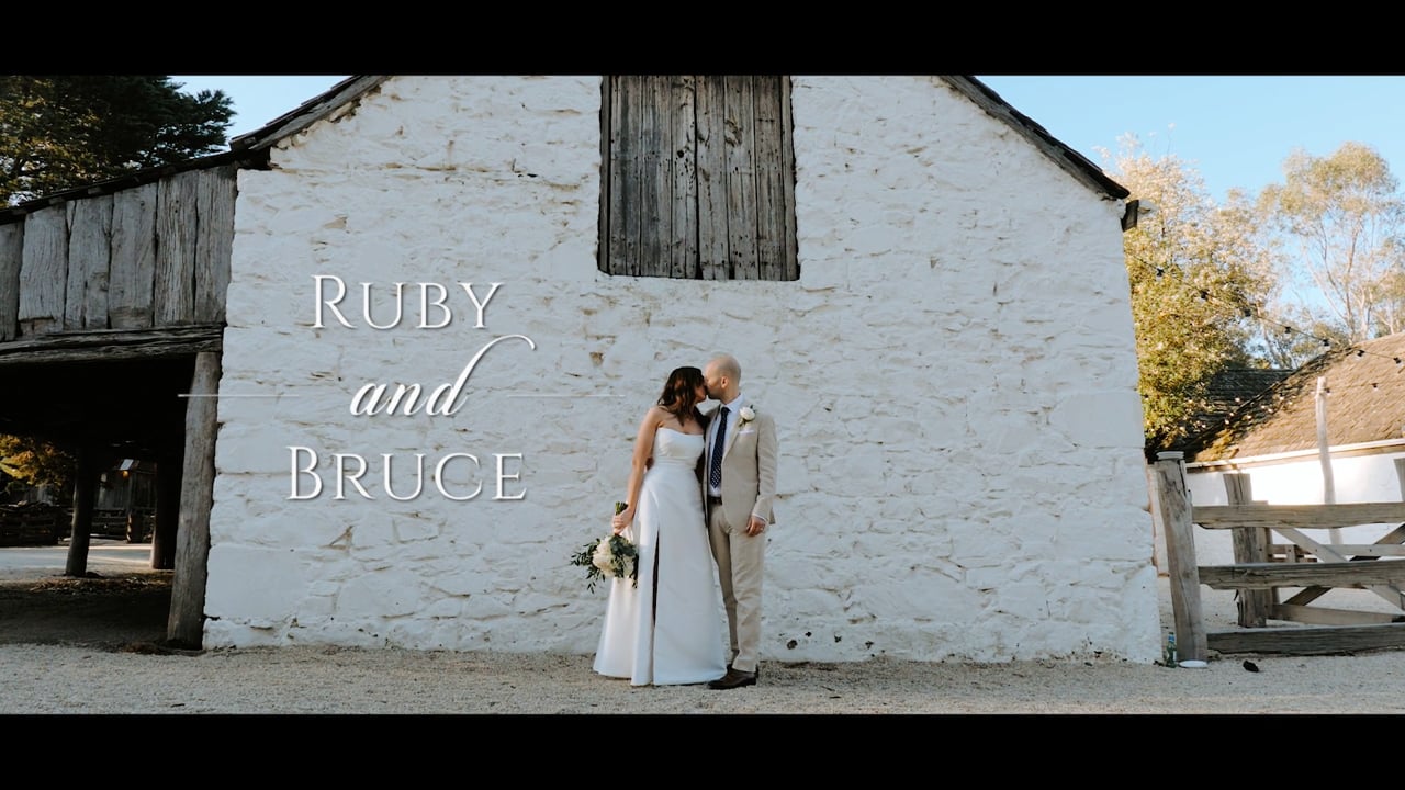 Emu Bottom Homestead Wedding Video, Melbourne - Ruby and Bruce
