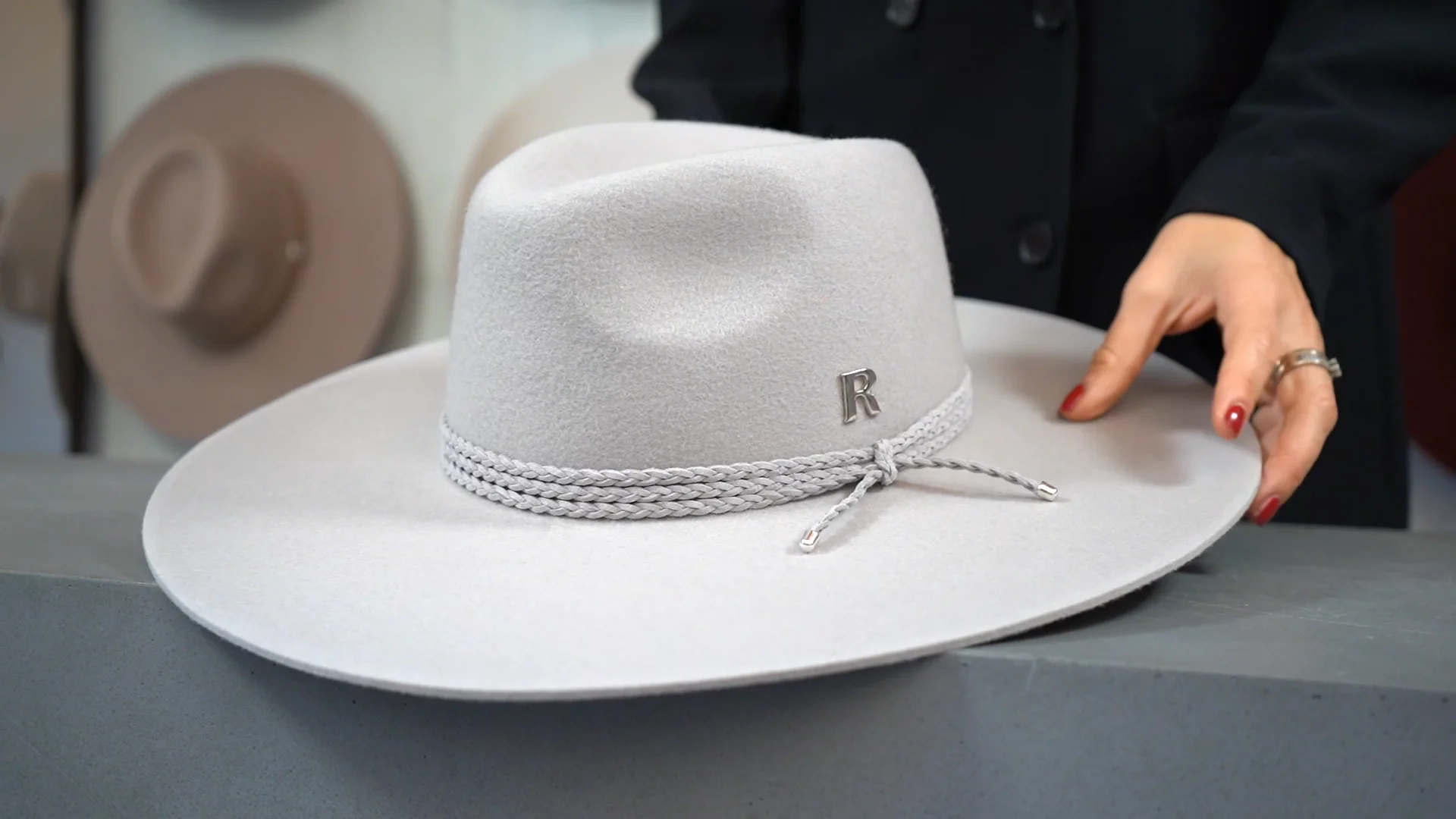 Tesa Larga Cappelli Donna Hm CAPPELLO DI PAGLIA A TESA LARGA