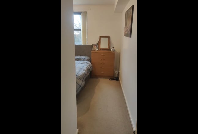 A spacious double bedroom in a 2-bedroom flat  Main Photo