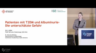 Patienten mit Typ 2 Diabetes und Albuminurie - die unterschätzte Gefahr