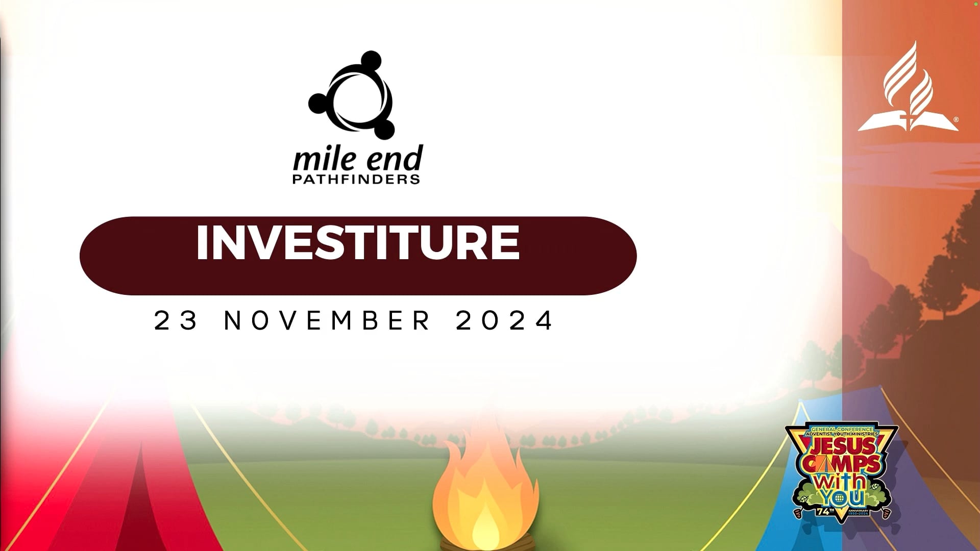 Mile End Pathfinder Investiture 2024