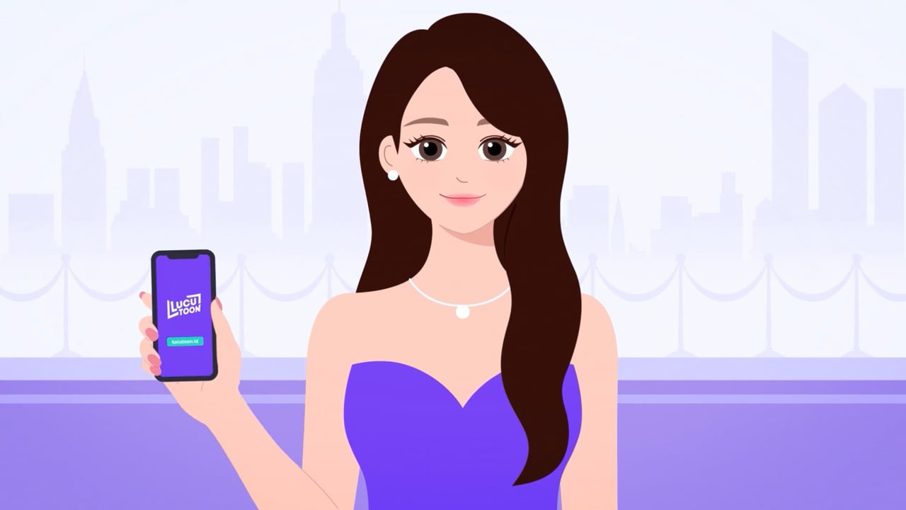 웹툰 플랫폼 홍보영상 — LUCU TOON 제작 사례