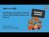 Sponsored talk: Building a seamless hybrid cloud with Kubernetes and Clutch