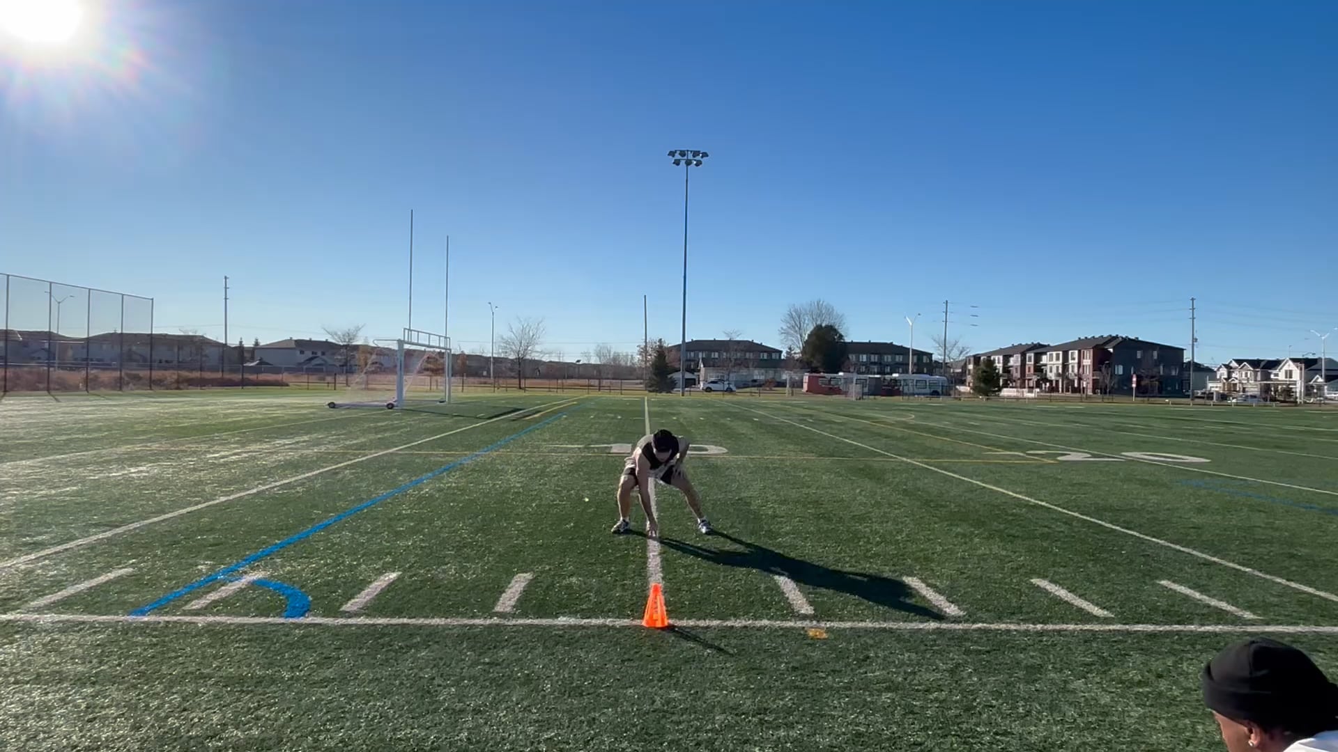 Watch keyshawn upshaw's 5-10-5 Agility: 4.3 seconds