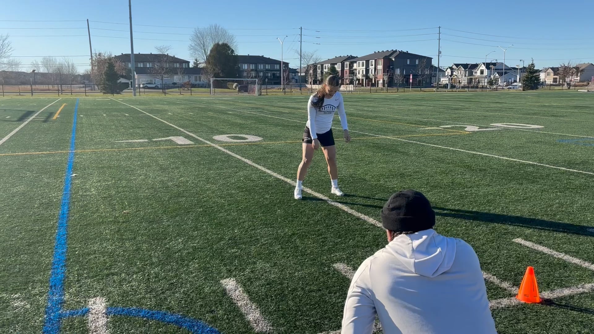 Watch PurpleShift athlete's 5-10-5 Agility: 4.69 seconds
