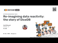 Re-imagining data reactivity: the story of DiceDB