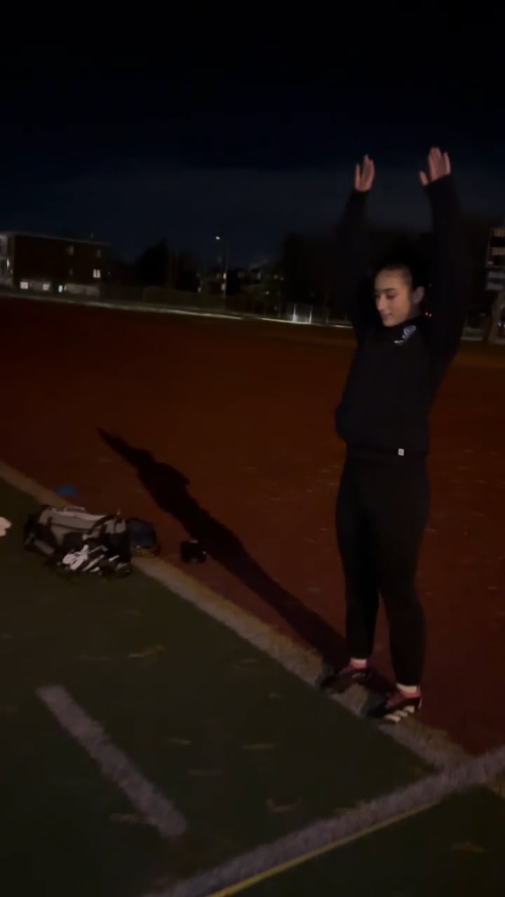 Watch PurpleShift athlete's Broad Jump: 83.1 inches