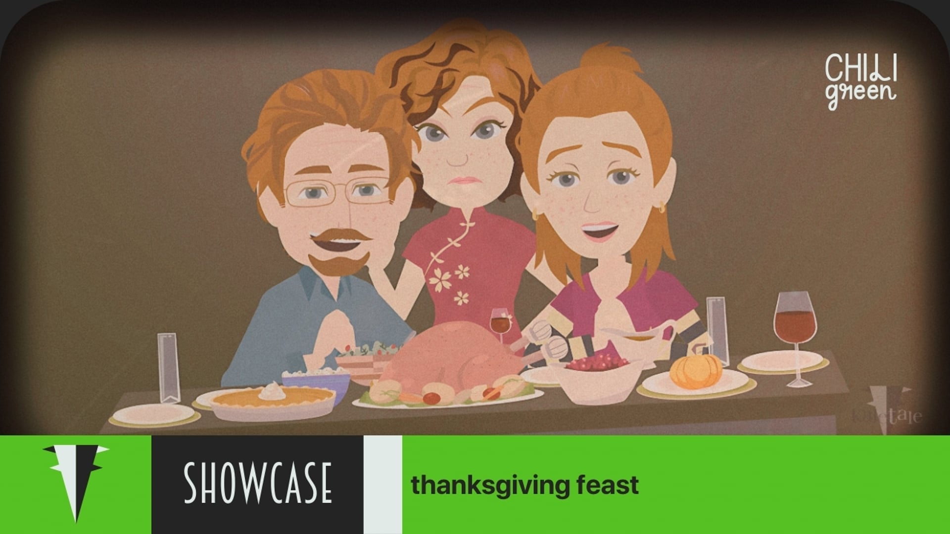 Chili Green mini: Thanksgiving Feast | Showcase | Kaletale