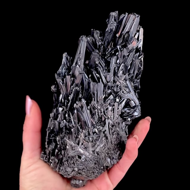 Stibnite (large historic specimen)