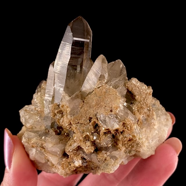 Quartz var: Smoky (rare locality specimen)