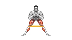 Resistance Band Side Lunge Stretch