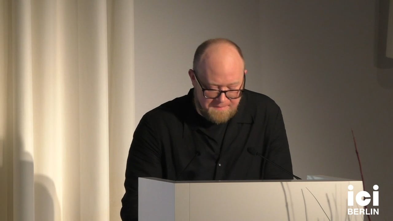 Talk by Daniel Brooks