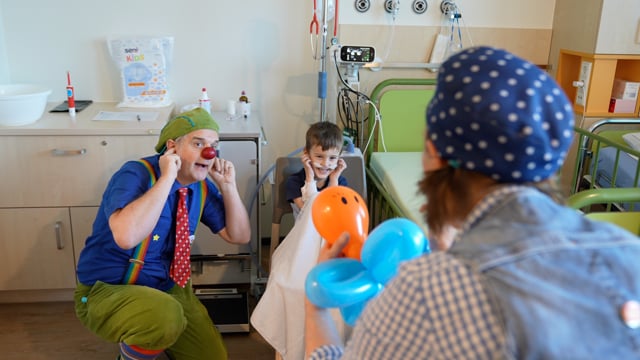 Klinikclowns: Mit Humor zur Genesung